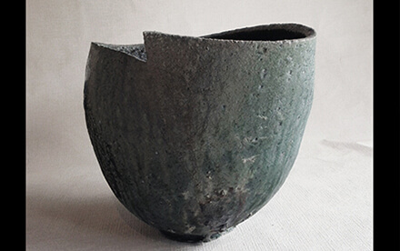 須恵器 花器 | SUEKI Vase
